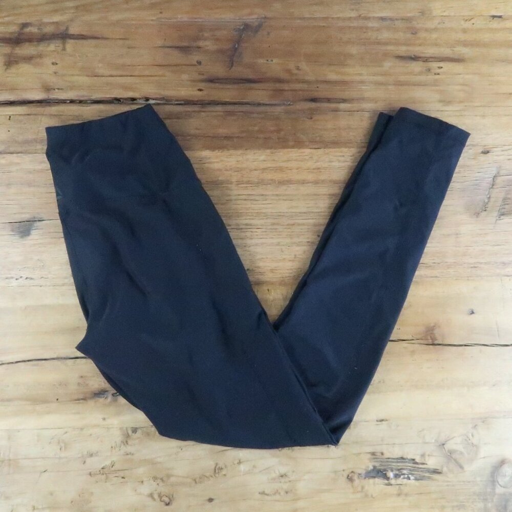 REEBOK BLACK WORK OUT YOGA RUNNING GYM LEGGINGS SIZE SMALL